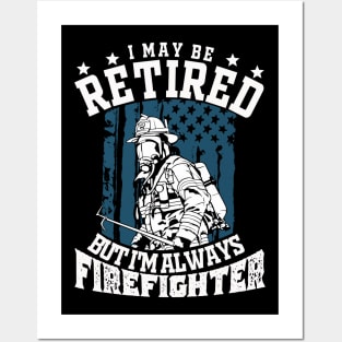 Firefighter Posters and Art